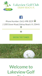 Mobile Screenshot of lakeviewgcdelray.com